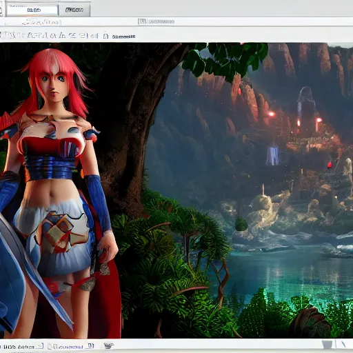 Chrono Cross Unreal Engine 5 fan project is gorgeous