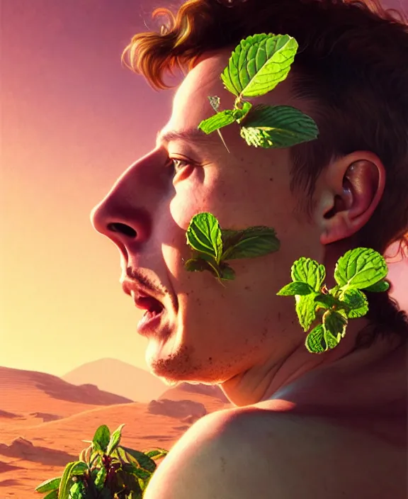 Prompt: elon musk sipping mojito on mars, mottled coloring, adorable, childlike, pastoral environment, ultra realistic, concept art, art nouveau, photorealistic, octane render, 8 k, unreal engine. art by christopher marley and artgerm and greg rutkowski and alphonse mucha