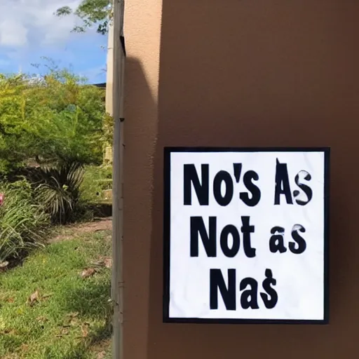 Image similar to a sign that says no cats allowed, only jesus here
