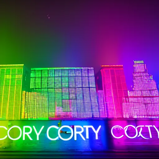 Image similar to rgb chroma city