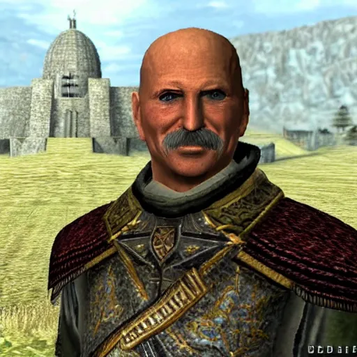 Image similar to Alexander Lukashenko in The Elder Scrolls IV: Oblivion