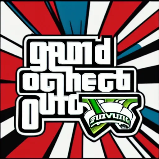 Image similar to Grand Theft Auto logo, with VI at the bottom