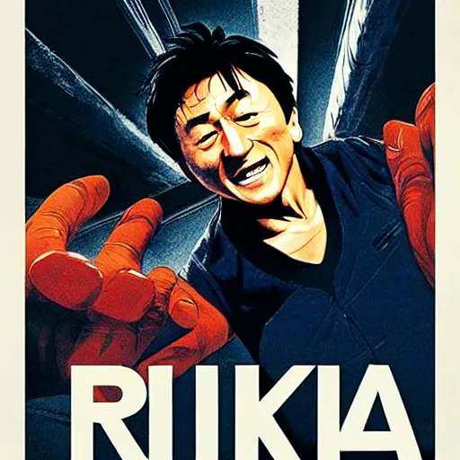 Image similar to Akira Poster with Jackie Chan