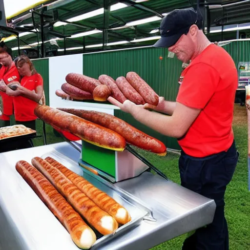 Image similar to bunnings warehouse sausage sizzle