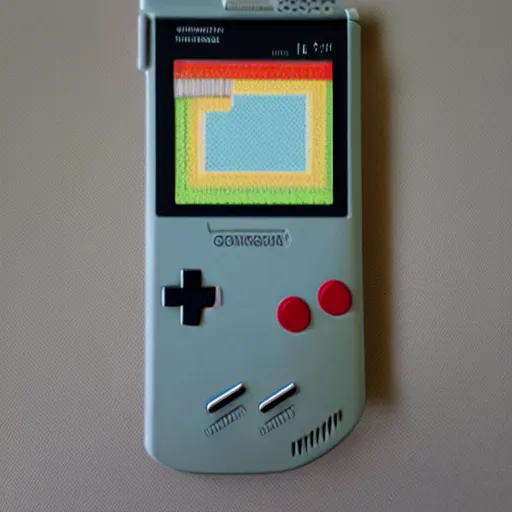 Image similar to nintendo gameboy icbm