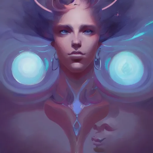 Image similar to portrait of a nubile emanation, art by pete mohrbacher and greg rutkowski and wlop, trending on artstation, deviantart, pinterest, unreal engine 5, highly detailed, intricate, sharp focus, digital art, 4 k uhd image