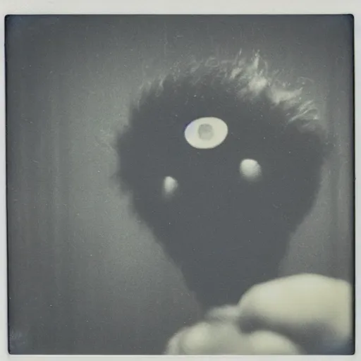 Prompt: vintage polaroid of a nightmarish mutated creature, studio lighting, from a 1 9 8 0 s japanese horror movie