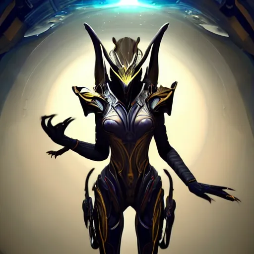 Image similar to highly detailed exquisite fanart, of a beautiful female warframe, but as an anthropomorphic dragon, majestic pose, sitting inside a spaceship's captain seat, epic cinematic shot, sharp clawed perfectly designed hands, two legged with clawed feet, professional digital art, high end digital art, realistic, captura, DeviantArt, artstation, Furaffinity, 8k HD render