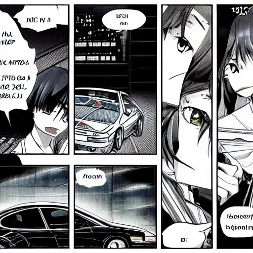 Prompt: 9 11 in a manga