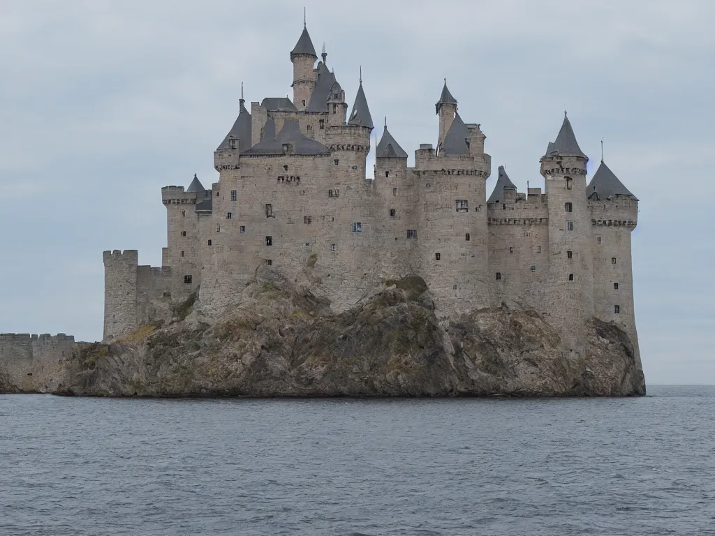 Image similar to a castle on the ship