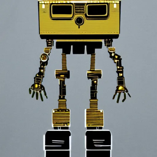 Prompt: short circuit johnny 5