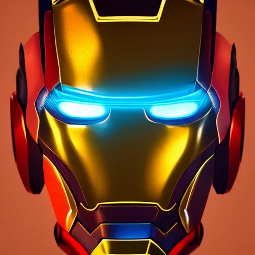 Prompt: portrait of iron - man, neon art, trending on artstation, 8 k, cgsociety, hyperdetalied,