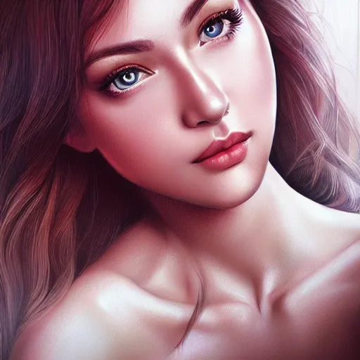 Image similar to a beautiful detailed portrait of sanna marin, by artgerm, high details