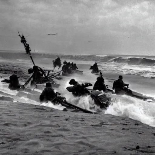 Image similar to attacking omaha beach on d - day