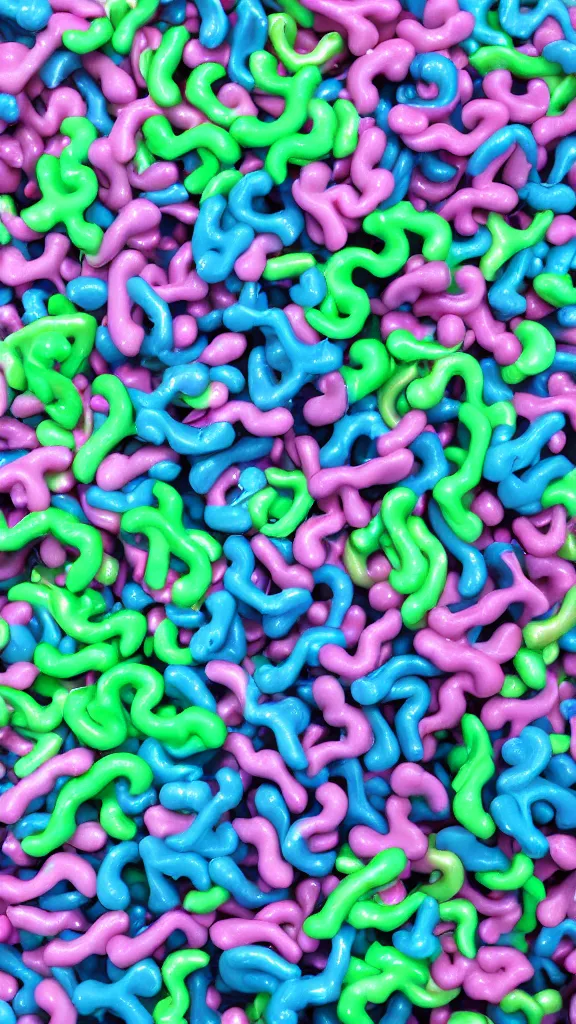 Image similar to popworld 3 d y 2 k crazy bones and sparkles, seapunk