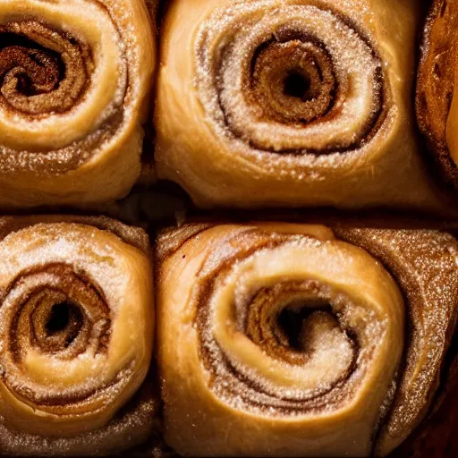 Image similar to louis c k eating a cinnamon roll, extreme close - up, xf iq 4, f / 1. 4, iso 2 0 0, 1 / 1 6 0 s, 8 k, raw, unedited, symmetrical balance, in - frame, sharpened