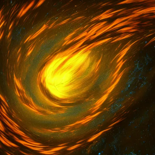 Image similar to gravitational galactic maelstrom, fire, vray