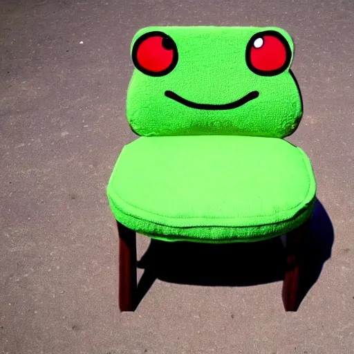 Frog chair animal online crossing