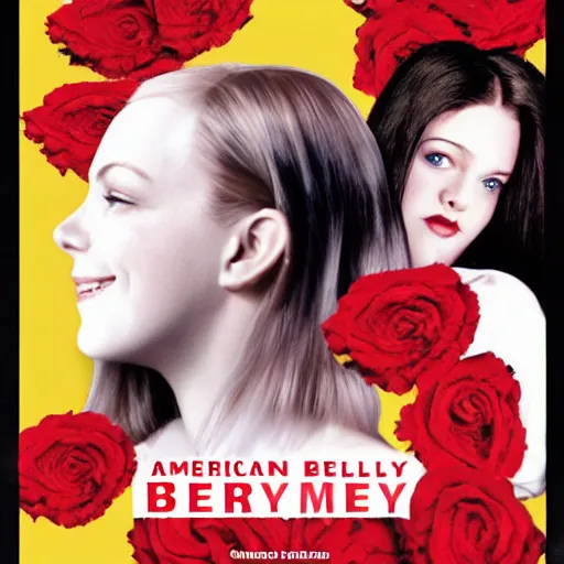 Prompt: american beauty movie poster