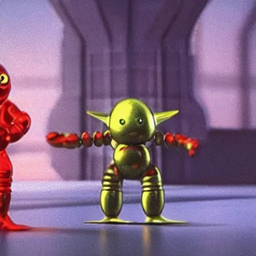 Prompt: promotional movie still nanorobots ( ( cat ) ) 1 million into the future ( 1 0 0 2 0 2 2 ad ). the nanorobots are cute but deadly. they like disco music and dancing in spacesuits. cinematic lighting, dramatic lighting. dramatic lighting. fantasia ( 1 9 4 0 ), pixar, kubrick, ue 5, 3 d