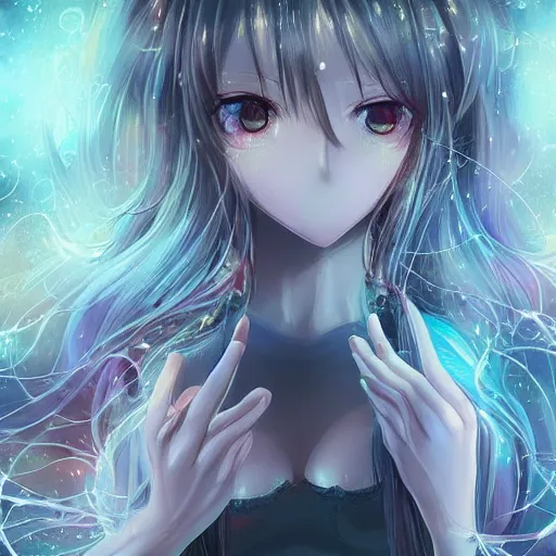 Prompt: “ anime, full body, cute, female, a pretty girl who fires energy waves with both hands, highly intricate detailed, light and shadow effects, intricate, highly detailed, digital painting, art station, concept art, smooth, sharp focus, illustration, advanced digital anime art, the most beautiful thing in the real world, so detailed that the ai drew it ”