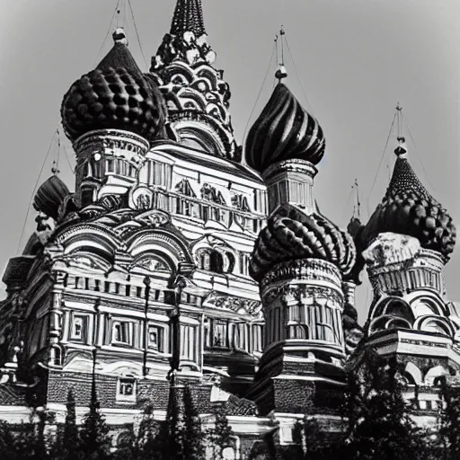 Prompt: russian tsar ivan the terrible in his palace in moscow builds a lego castle, kodak, old photo, black and white, film, wide lens, 1 6 mm,