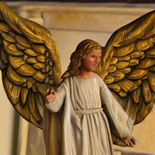 Image similar to biblically accurate angel