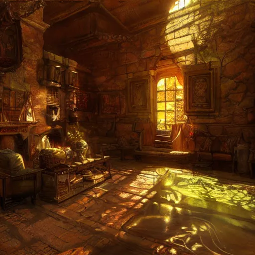 Prompt: fantasy, James gurney, unreal engine, dramatic lighting