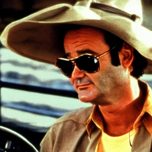 Image similar to bill murray in fear and loathing