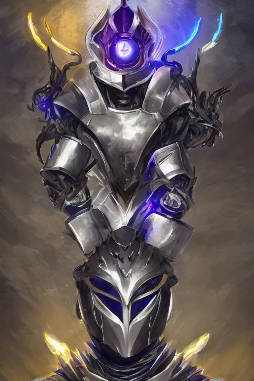 Image similar to helmet armor guardian destiny in witch queen illumination ray tracing hdr fanart arstation by sung choi robot ninja mask and eric pfeiffer and gabriel garza and casper konefal