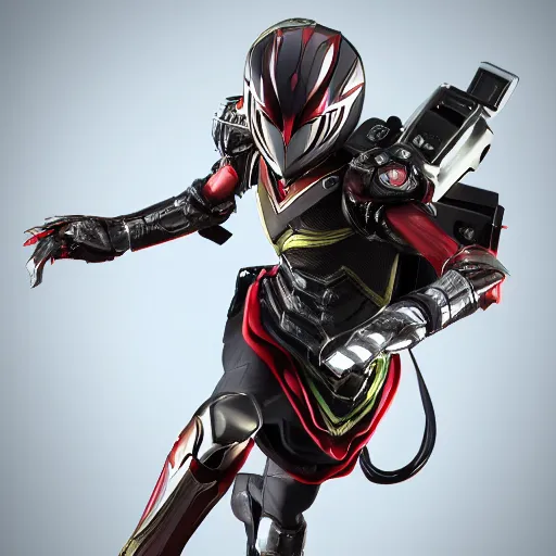 Prompt: new type of Kamen Rider, octane render