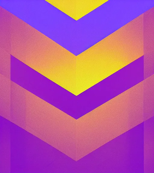 Prompt: purple to yellow gradient in geometric pattern wallpaper abstract octane render