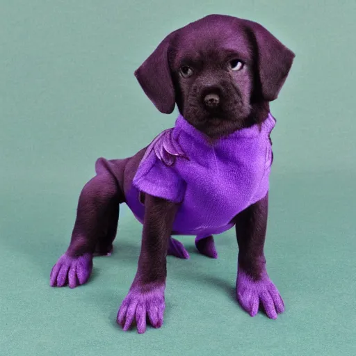 Image similar to purple puppy dragon