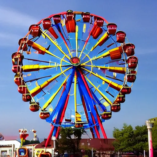 cat made out of ferris wheels | Stable Diffusion | OpenArt