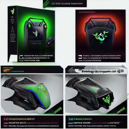 Image similar to razer RGB gaming tractor