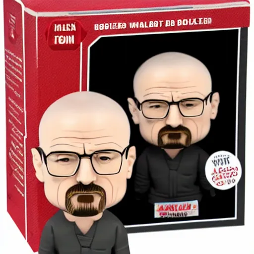 Image similar to walter white bobble head toy