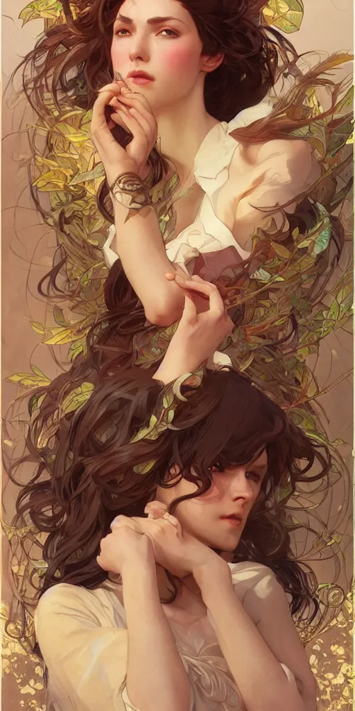 Image similar to what love looks like, highly detailed, digital painting, artstation, concept art, sharp focus, illustration, art by artgerm and greg rutkowski and alphonse mucha