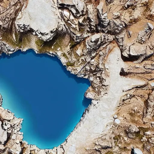 Prompt: mount olympus seen from above, google maps, greek mythology, real