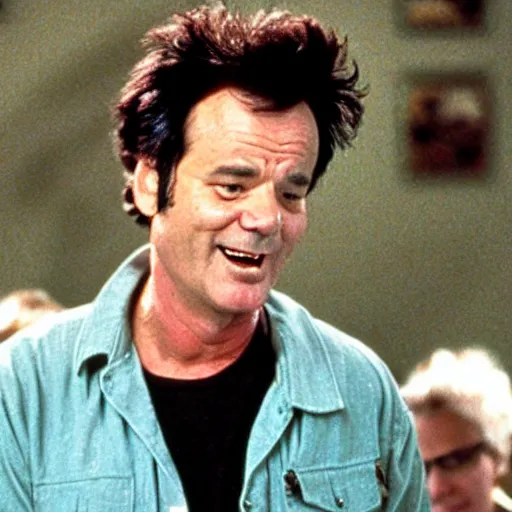 Prompt: bill murray as ace ventura