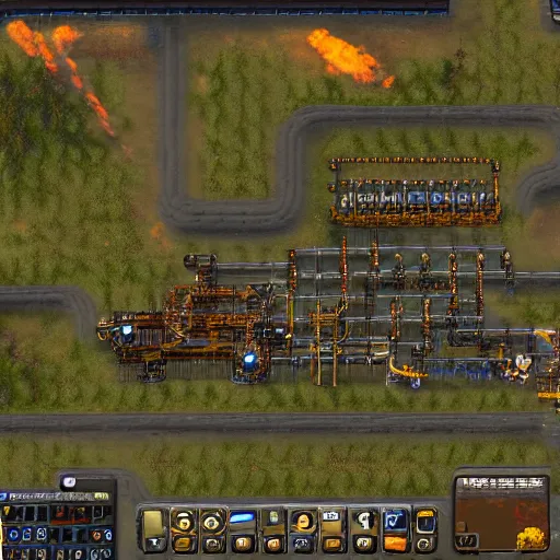 Prompt: factorio screenshot