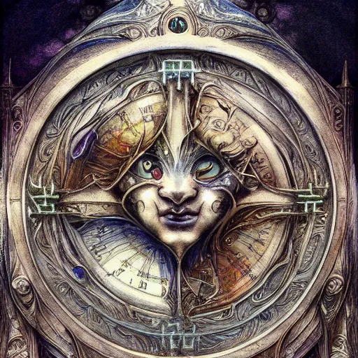 Image similar to detailed and sharp leo zodiac artwork, mystic style, detailed, 8 k, detailed, symmetrical, by brian froud