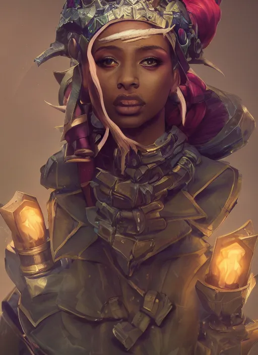 Image similar to 2 1 savage, from league of legends, hyper detailed, digital art, trending in artstation, cinematic lighting, studio quality, smooth render, fluorescent skin, unreal engine 5 rendered, octane rendered, art style by klimt and nixeu and ian sprigger and wlop and krenz cushart