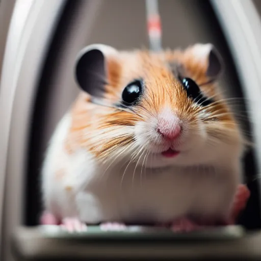 Prompt: photo of a hamsterinside a metro train, various poses, unedited, soft light, sharp focus, 8 k