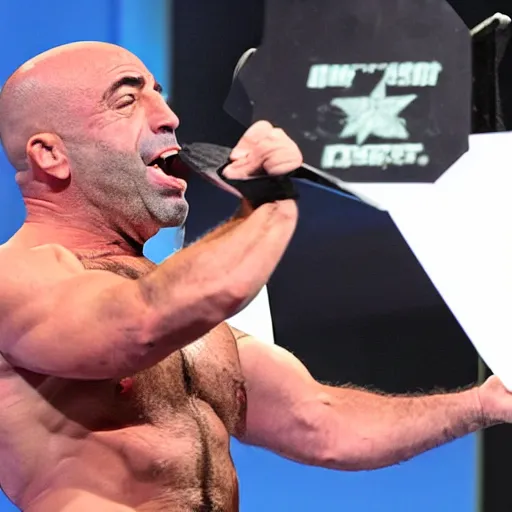 Prompt: Joe Rogan ripping out your spine