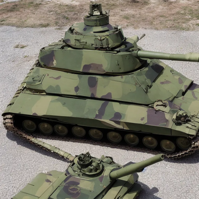 Image similar to panzer tank on peaches