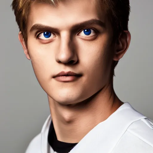 Prompt: xqcl portrait, 4k, studio lighting