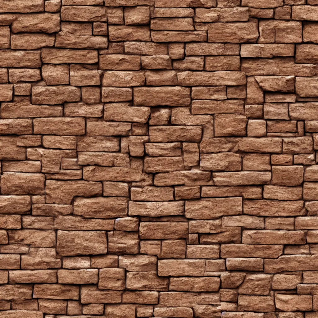 Prompt: sandstone brick wall texture, hd, seamless, pbr, textures. com