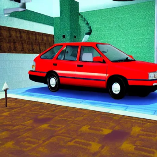 Image similar to 1992 Toyota Corolla in Mario 64