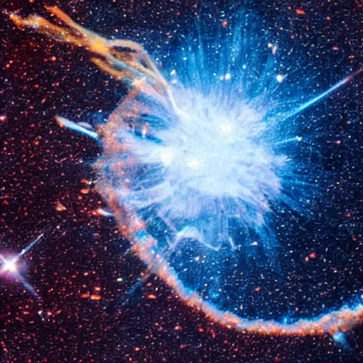Image similar to close - up of a supernova