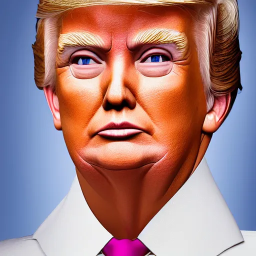 Prompt: donald trump as a woman, hyper realistic, ultra detailed, 8 k, 5 0 mm lens